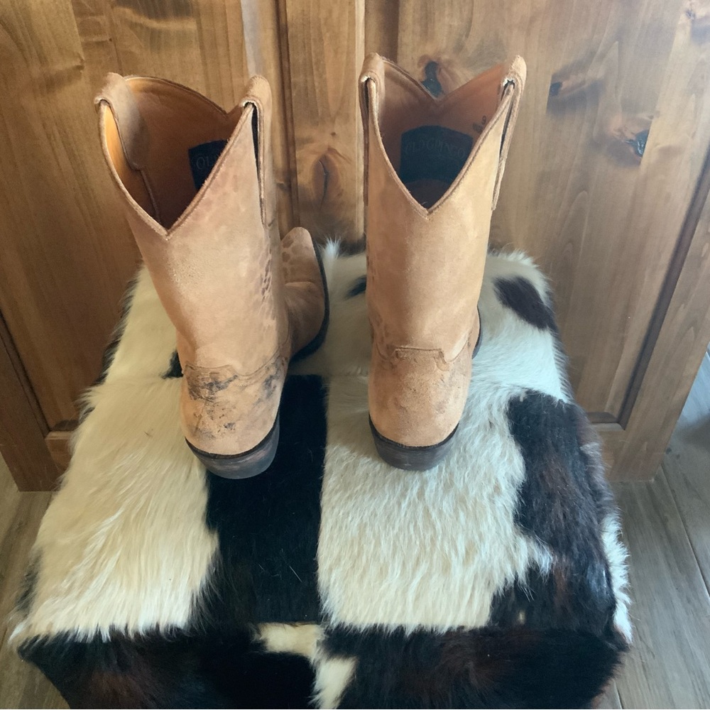 Old Gringo Tan Heeled Boots - Picture 2 of 11